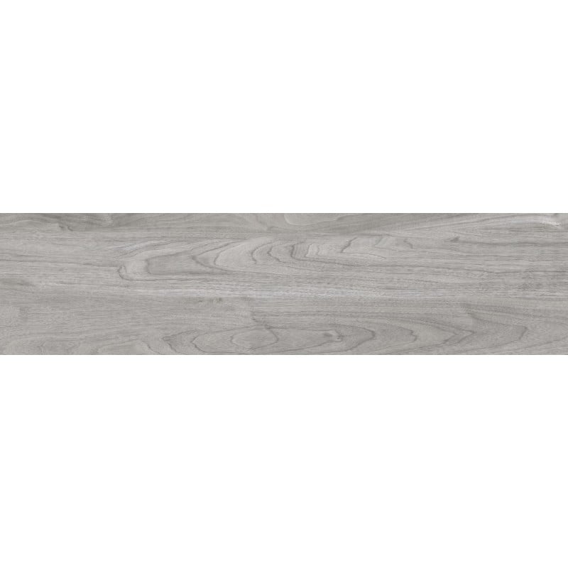 Mexen Riga Grauer, glasierter Feinsteinzeug rekt. G1, holzähnliche Boden- und Wandfliese 120 x 30 cm, matt - TL713-120-030-04