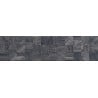 Mexen Riga Lyon Black glasiertes Feinsteinzeug rekt. G1, holzähnliche Wandfliese 120 x 30 cm, matt - TL713-120-030-50
