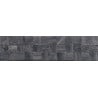 Mexen Riga Lyon Black glasiertes Feinsteinzeug rekt. G1, holzähnliche Wandfliese 120 x 30 cm, matt - TL713-120-030-50