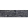 Mexen Riga Lyon Black glasiertes Feinsteinzeug rekt. G1, holzähnliche Wandfliese 120 x 30 cm, matt - TL713-120-030-50
