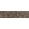 Mexen Riga Lyon Choco glasiertes Feinsteinzeug rekt. G1, holzähnliche Wandfliese 120 x 30 cm, matt - TL713-120-030-52