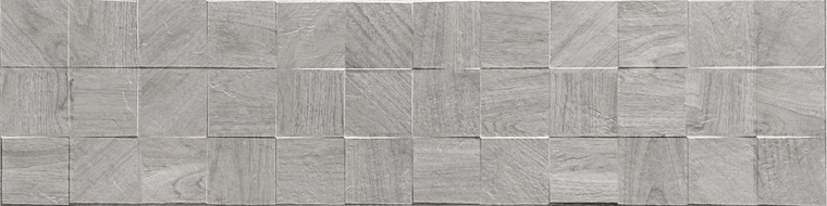 Mexen Riga Lyon Grau glasiertes Feinsteinzeug rekt. G1, wandähnliche Holzfliese 120 x 30 cm, matt - TL713-120-030-54