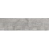 Mexen Riga Lyon Grau glasiertes Feinsteinzeug rekt. G1, wandähnliche Holzfliese 120 x 30 cm, matt - TL713-120-030-54