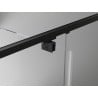 Mexen Exo-3S 3-seitige Duschkabine, schwenkbar 90 x 90 cm, transparent, schwarz - 819-090-090-70-00-3S