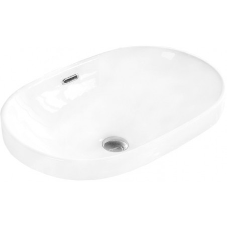Mexen Viki Einbauwaschbecken in die Arbeitsplatte 61 x 40 cm, weiß - 25356100