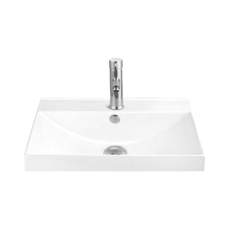 Mexen Mila Einbauwaschbecken 60 x 46 cm, weiß - 25296000