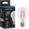 Mexen Vintis LED-Filamentlampe E27, A60, 4W, 55 lm, rot - L150-E27-04XX-45