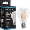 Mexen Vintis LED-Filamentlampe E27, A60, 4W, 55 lm, orange - L150-E27-04XX-48