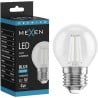 Mexen Vintis LED-Filament-Glühbirne E27, G45, 4W, 55 lm, blau - L156-E27-04XX-47
