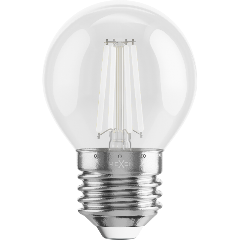 Mexen Vintis LED-Filament-Glühbirne E27, G45, 4W, 55 lm, blau - L156-E27-04XX-47