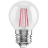Mexen Vintis 3x LED-Filament Glühbirne E27, G45, 4W, 55 lm, rot - L156-E27-04XX-45x03