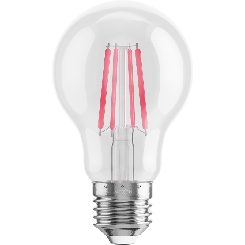 Mexen Vintis 10x LED-Filament-Glühbirne E27, A60, 4W, 55 lm, rot - L150-E27-04XX-45x10