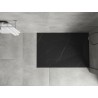 Mexen Hugo Rechteckige Duschwanne SMC 110 x 70 cm, schwarzer Stein - 42757011