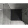 Mexen Hugo quadratische SMC-Duschwanne 70 x 70 cm, schwarzer Stein - 42757070