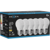 Mexen Nova 6x LED-Glühbirne E27, G45, 4W, Warm - 3000K, 420 lm - L101-E27-0430-01x06