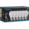 Mexen Nova 6x LED-Glühbirne E27, G45, 4W, Neutral - 4000K, 420 lm - L101-E27-0440-01x06