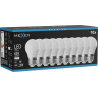 Mexen Nova 10x LED-Glühbirne E27, G45, 4W, Neutral - 4000K, 420 lm - L101-E27-0440-01x10