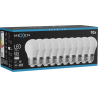 Mexen Nova 10x LED-Glühbirne E27, G45, 5W, Neutral - 4000K, 525 lm - L101-E27-0540-01x10
