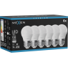 Mexen Nova 6x LED-Glühbirne E27, G45, 7W, Neutral - 4000K, 735 lm - L101-E27-0740-01x06