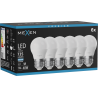 Mexen Nova 6x LED-Glühbirne E27, G45, 7W, Kalt - 6500K, 735 lm - L101-E27-0765-01x06