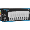 Mexen Nova 10x LED-Glühbirne E27, G45, 9W, Neutral - 4000K, 945 lm - L101-E27-0940-01x10