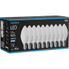 Mexen Nova 10x LED-Glühbirne E14, C37, 5W, Kalt - 6500K, 525 lm - L102-E14-0565-01x10