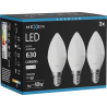 Mexen Nova 3x LED-Glühbirne E14, C37, 6W, Neutral - 4000K, 630 lm - L102-E14-0640-01x03