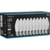 Mexen Nova 10x LED-Glühbirne E27, C37, 5W, Neutral - 4000K, 525 lm - L102-E27-0540-01x10