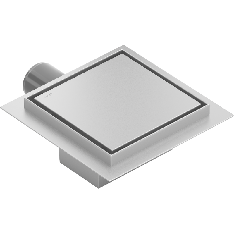 Mexen Flat-Q M13 quadratischer Bodenablauf 20 x 20 cm, Inox - 1010020