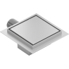 Mexen Flat-Q M13 quadratischer Bodenablauf 20 x 20 cm, Inox - 1010020