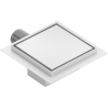 Mexen Flat-Q M13 Bodenablauf quadratisch 12 x 12 cm, weiß - 1210012