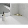 Mexen Flat-T M13 dreieckiger Bodenablauf 20 x 20 cm, gold - 1510320