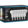 Mexen Nova 6x LED-Glühbirne E14, R50, 3W, Neutral - 4000K, 315 lm - L103-E14-0340-01x06
