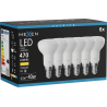 Mexen Nova 6x LED-Glühbirne E14, R50, 4,5W, Warm - 3000K, 470 lm - L103-E14-0530-01x06