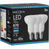 Mexen Nova 3x LED-Glühbirne E14, R50, 4,5W, Kalt - 6500K, 470 lm - L103-E14-0565-01x03