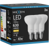 Mexen Nova 3x LED-Glühbirne E14, R50, 6W, Warm - 3000K, 630 lm - L103-E14-0630-01x03