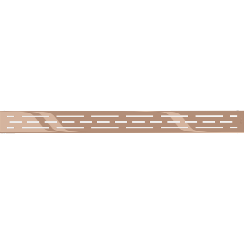Mexen Flat M01 Abdeckung für Linienablauf 50 cm, Roségold - 1620050