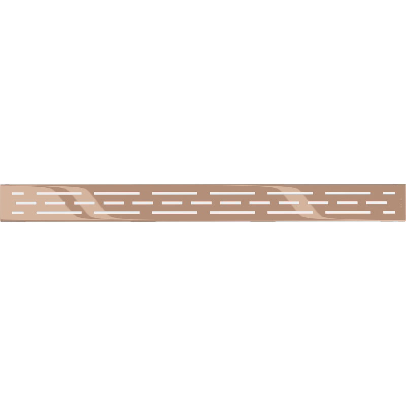 Mexen Flat M01 Abdeckung für den Linienablauf 70 cm, Roségold - 1620070