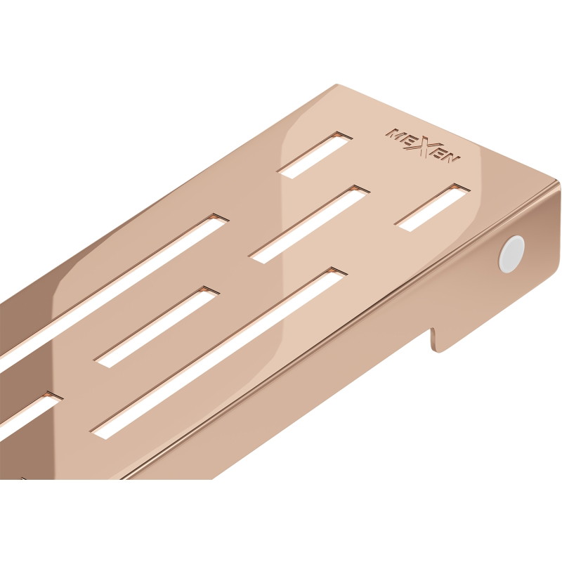 Mexen Flat M01 Abdeckung für Linienentwässerung 90 cm, Roségold - 1620090