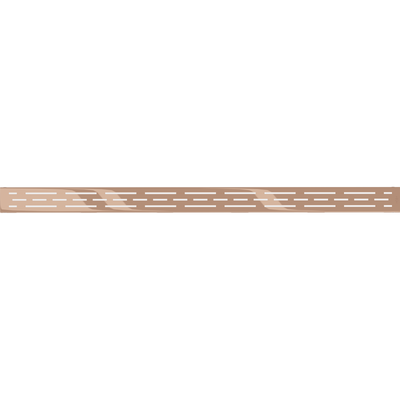 Mexen Flat M01 Abdeckung für den Linienablauf 90 cm, Roségold - 1620090