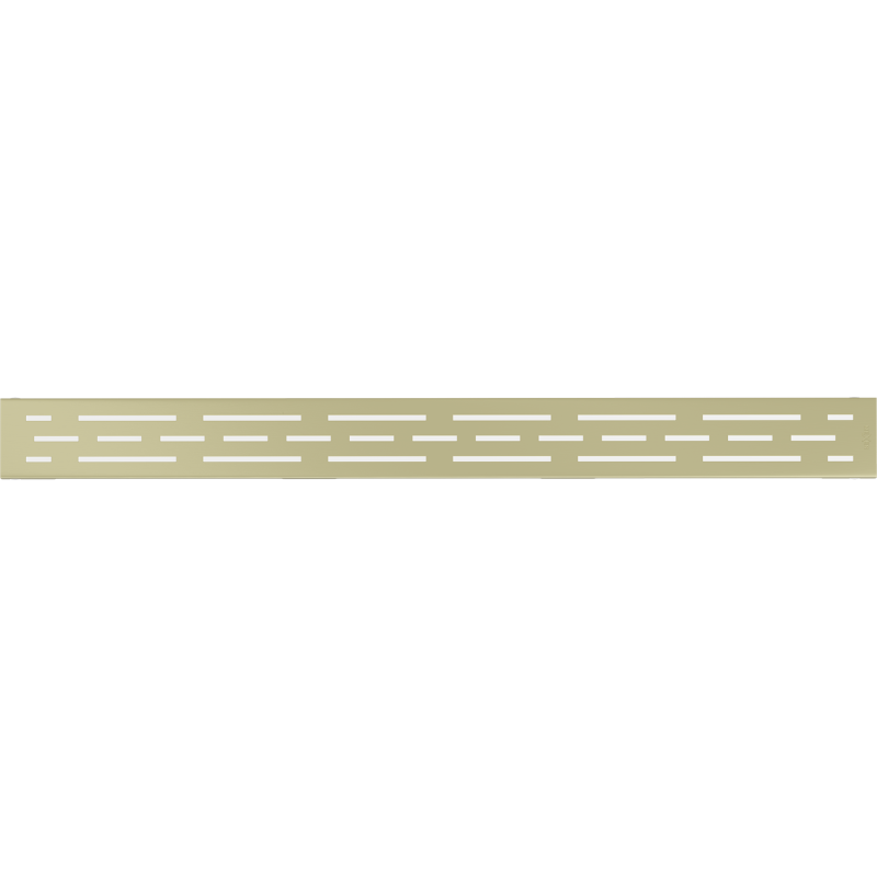 Mexen Flat M01 Abdeckung für Linienabfluss 50 cm, gebürstetes Gold - 1A20050