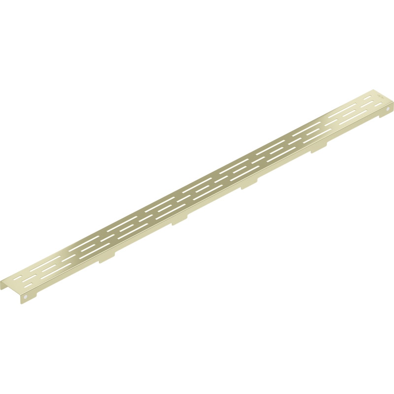 Mexen Flat M01 Verkleidung für linearen Abfluss 90 cm, gebürstetes Gold - 1A20090