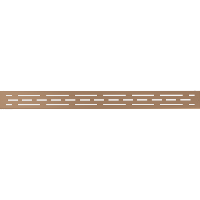Mexen Flat M01 Abdeckung für Linienentwässerung 50 cm, gebürstetes Kupfer - 1C20050