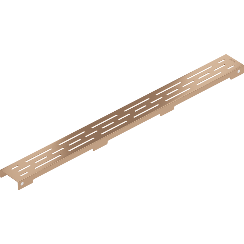 Mexen Flat M01-Abdeckung für Linienentwässerung 60 cm, gebürstetes Kupfer - 1C20060