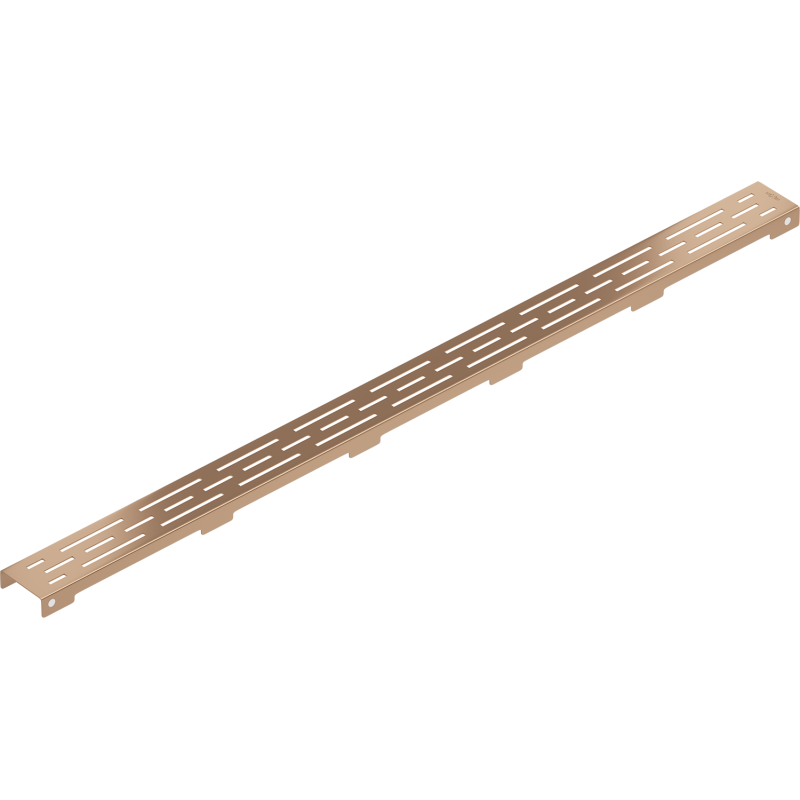 Mexen Flat M01 Abdeckung für Linienentwässerung 80 cm, gebürstetes Kupfer - 1C20080