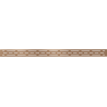 Mexen Flat M01 Abdeckung für Linienentwässerung 80 cm, gebürstetes Kupfer - 1C20080