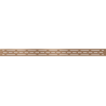 Mexen Flat M01 Abdeckung für Linienentwässerung 100 cm, gebürstetes Kupfer - 1C20100