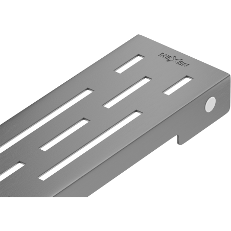 Mexen Flat M01 Abdeckung für Linienablauf 50 cm, gebürstetes Gun Gray - 1E20050