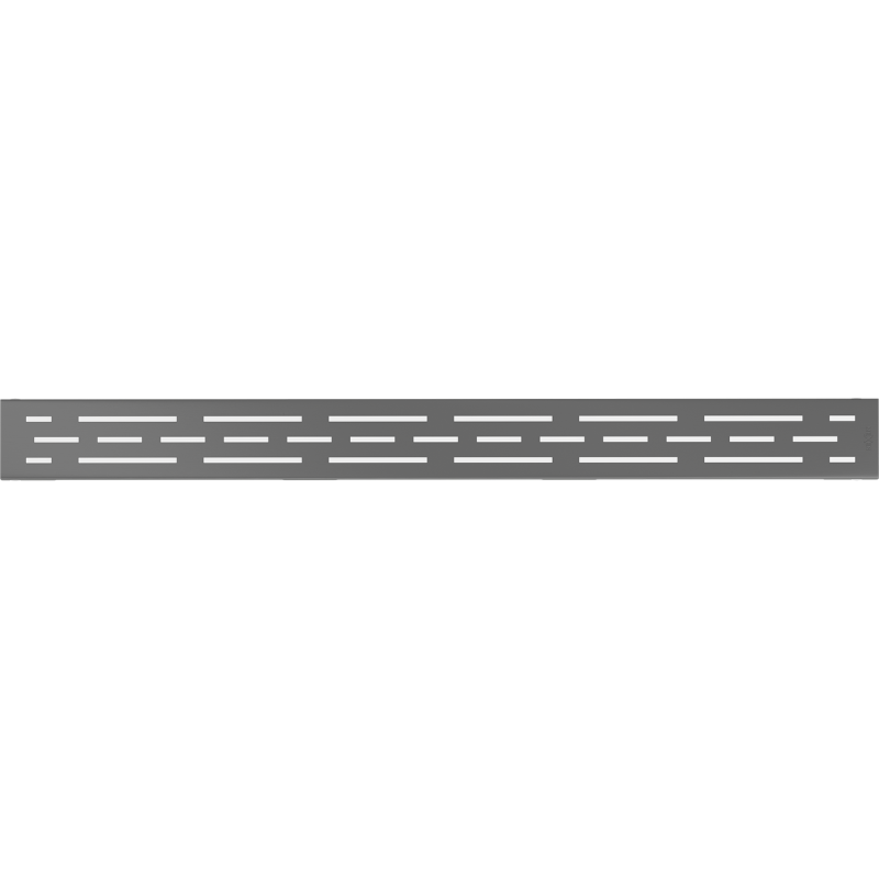 Mexen Flat M01 Abdeckung für Linienentwässerung 60 cm, gebürstet Gun Gray - 1E20060