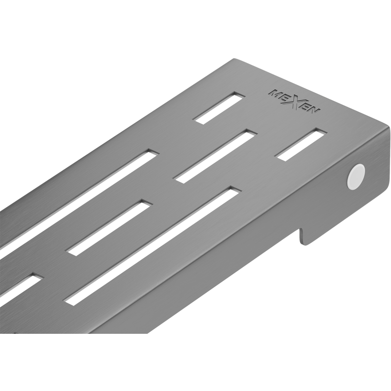 Mexen Flat M01 Abdeckung für Linienablauf 80 cm, gun gray gebürstet - 1E20080